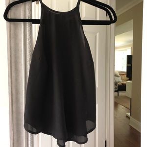 Formal black blouse for a nice night out